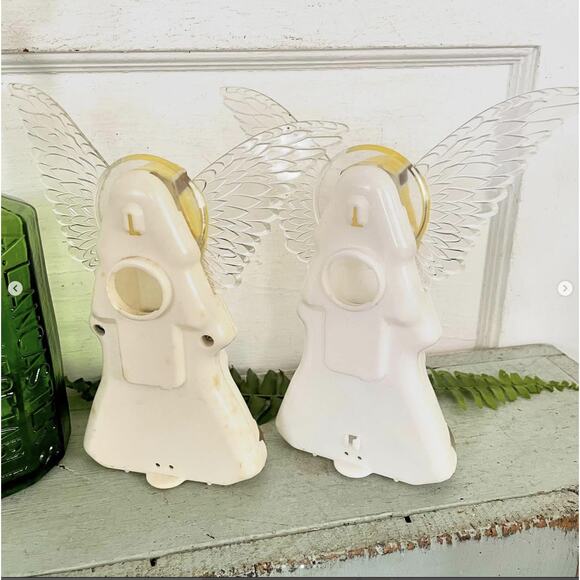 Vintage Christmas Angel Tree Topper Light Form Paramount Plastic Acrylic CHOICE - Picture 7 of 9